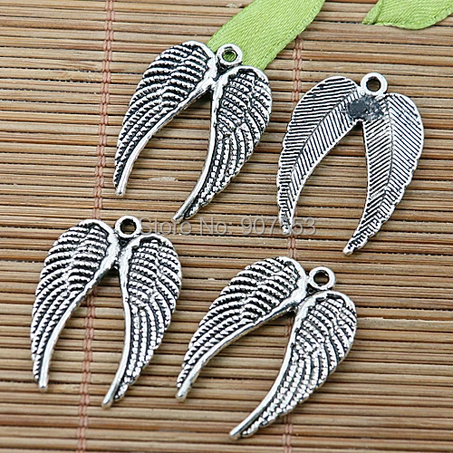 

16pcs Tibetan silver angel wing charms EF2039