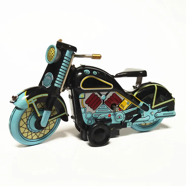 Античный Стиль Оловянные игрушки роботы железные металлические модели для