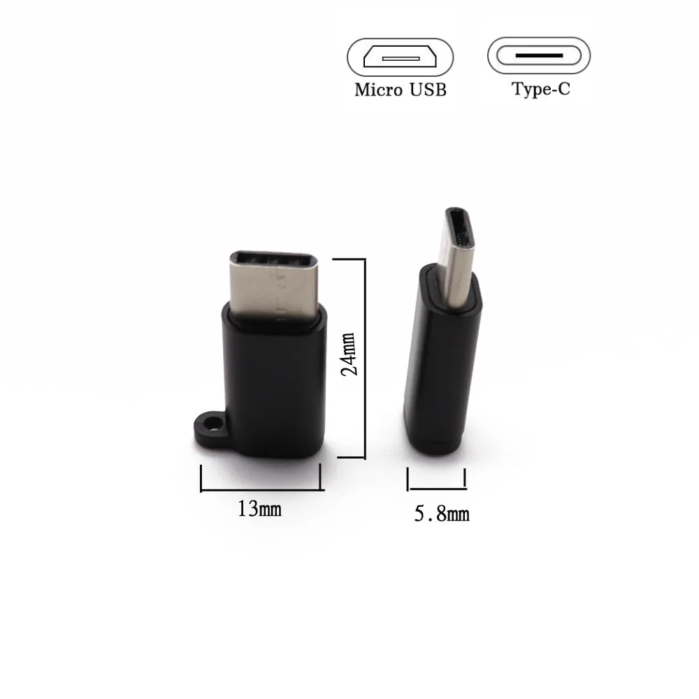 Адаптер TingDong OTG для Samsung S8 адаптер Huawei Mate20 X Pro P20 Micro Usb Type C USB Female To USBC Male|Переходники