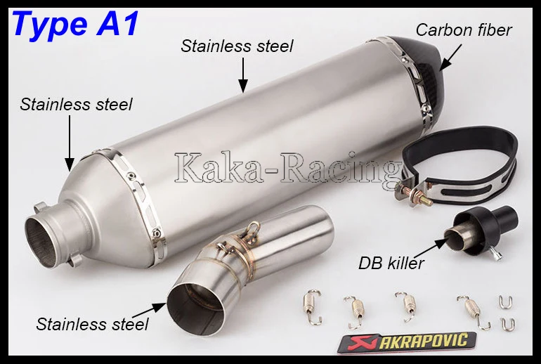 Для BMW F650GS F700GS F800GS F800R мотоцикл глушитель системы mid link средняя труба Akrapovic слипоны