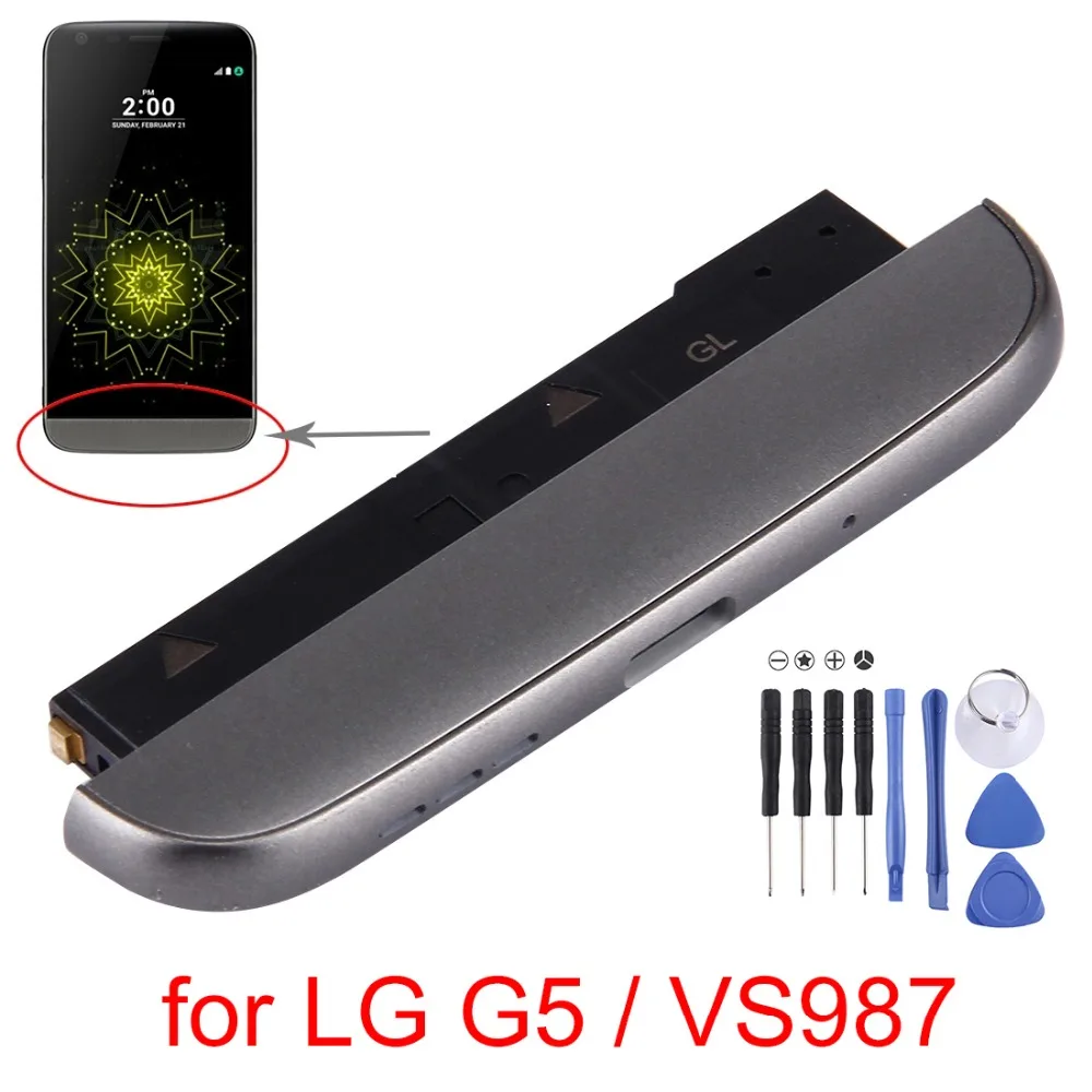Новый для LG G5/H840/H850/VS987 нижний (зарядная док станция + микрофон динамик звонка)