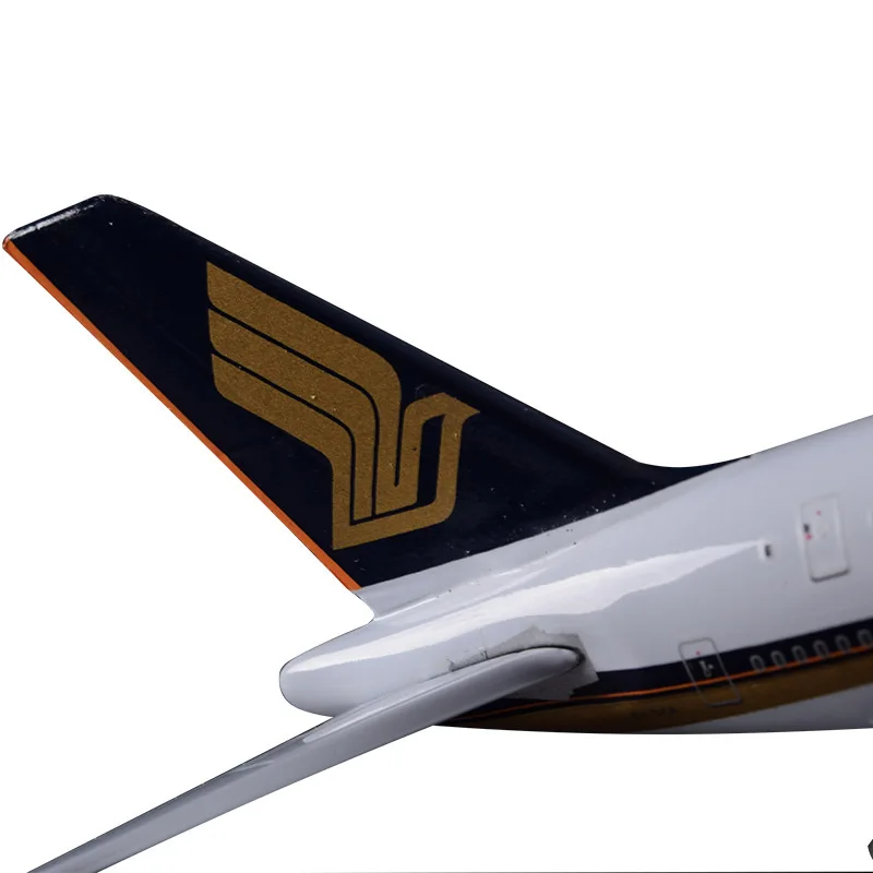 20 см A380 авиакомпании Singapore Airlines модели Airbus металлические украшения авиация для