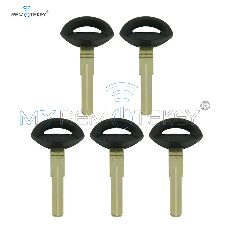 Фото Remtekey 5 шт. для SAAB 93 95 Smart key blade, новый профиль, запасной Аварийный ключ №1