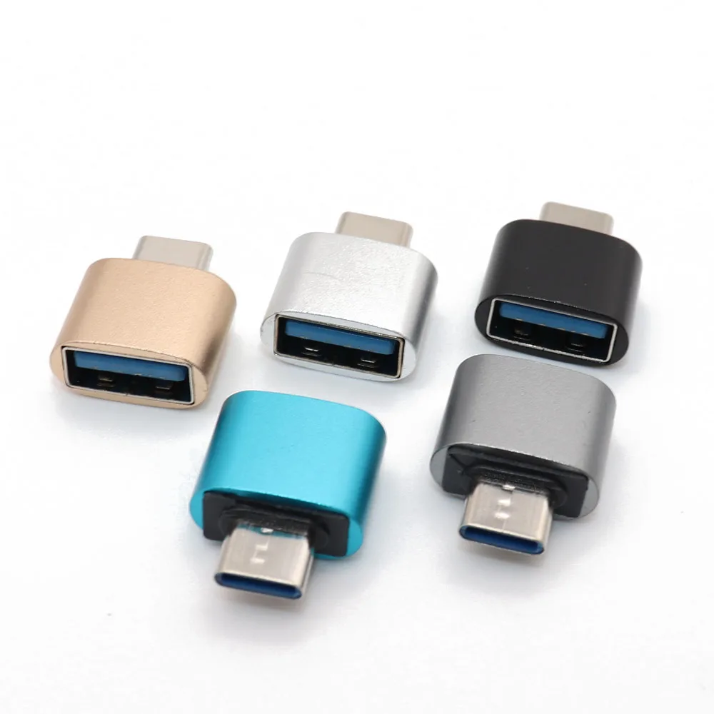 Адаптер OTG Type C/USB C конвертер для Samsung S8 MacBook|Переходники и адаптеры| |