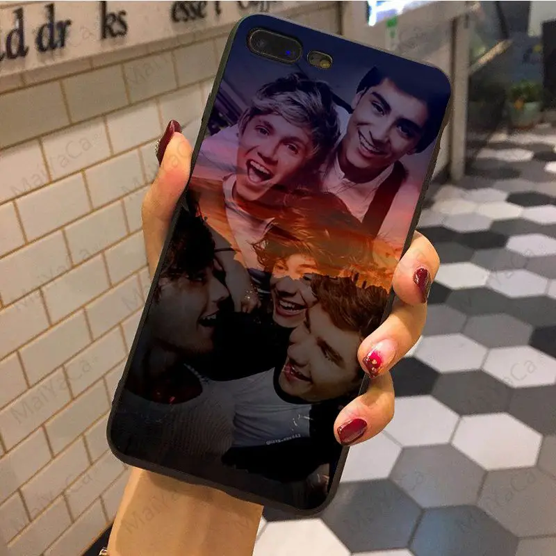MaiYaCa One Direction Роскошный чехол для сотового телефона s для Apple iphone X XSMax XR XS 8 8plus 7 7plus 6s 6plus 5 5S SE Чехол для мобильного телефона - Цвет: 2