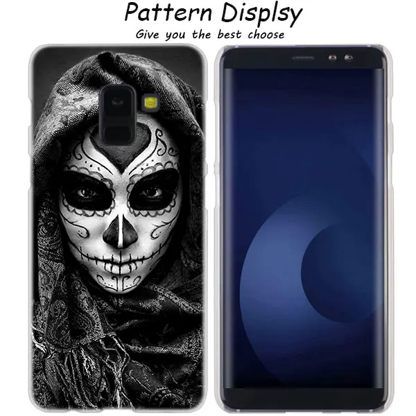 06 MLLSE известное изображение черепа со catrinas Модный чехол КРЫШКА ДЛЯ samsung Galaxy A6 A8 плюс A9 A7 A5 A6S A9Star Note9 8 5 4 Лидер продаж - Цвет: 06