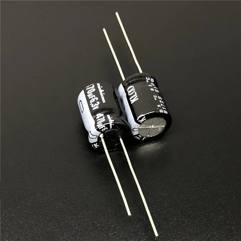 10 шт./100 шт. 470 мкФ 6 3 В NICHICON KL 10x12 5 мм 6.3V470uF (K) 10% допустимый низкий ток утечки