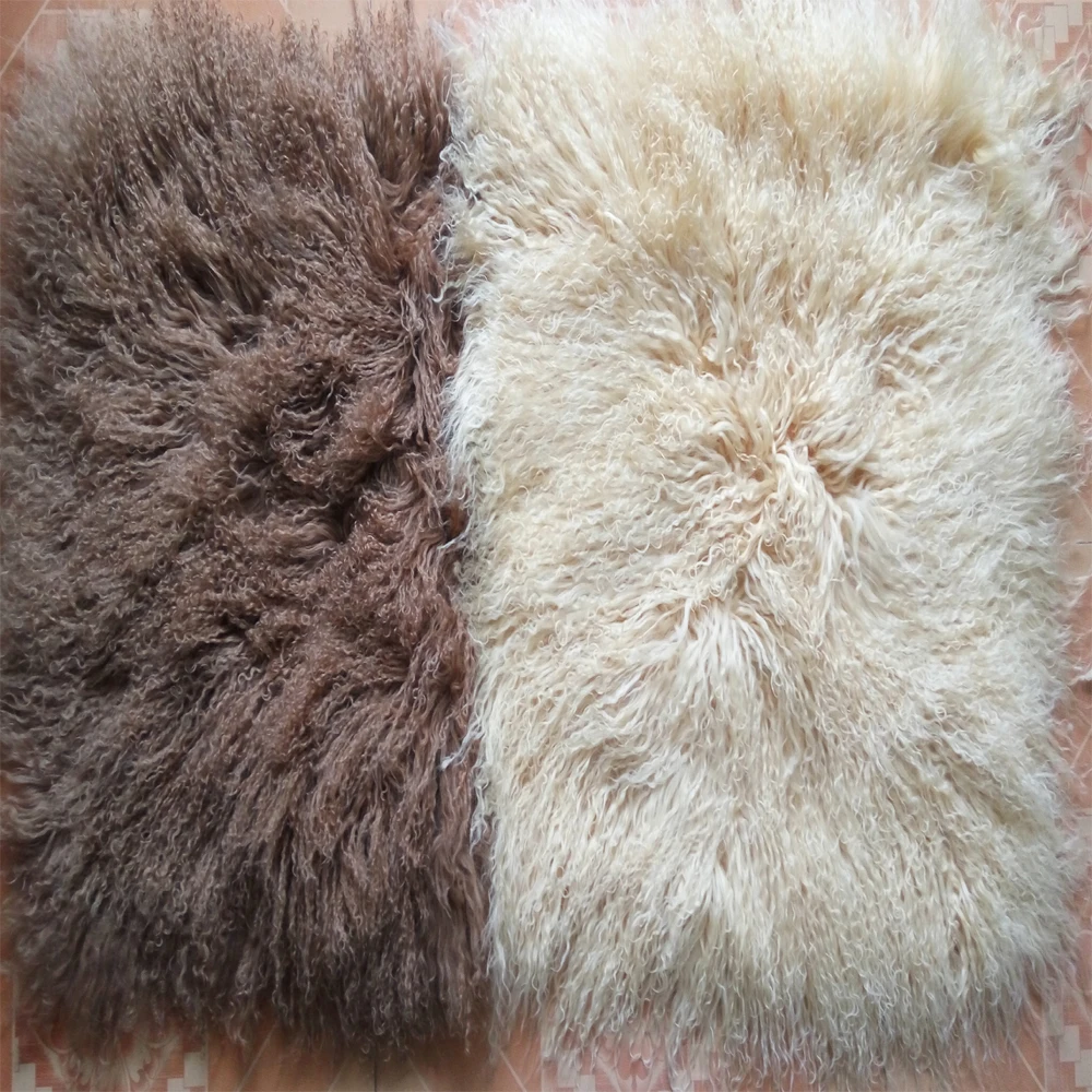 2016 Бесплатная доставка Натуральный Бежевый и верблюжья монгольская подушка из