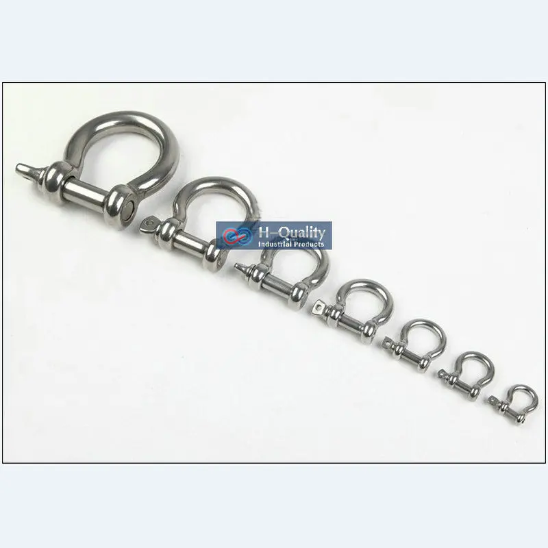 10 шт./лот M10 Якорная Скоба из нержавеющей стали|anchor shackle|shackle stainlessshackles stainless steel |