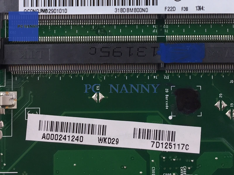 PCNANNY A000241240 для Toshiba Satellite P70 A P75 DABDBDMB8F0 материнская плата ноутбука