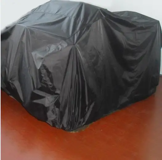 black XXXL квадроцикл 4x4 300D сверхмощный Водонепроницаемый дождевик Largee AB4(подходит: ATV 500 - Название цвета: black
