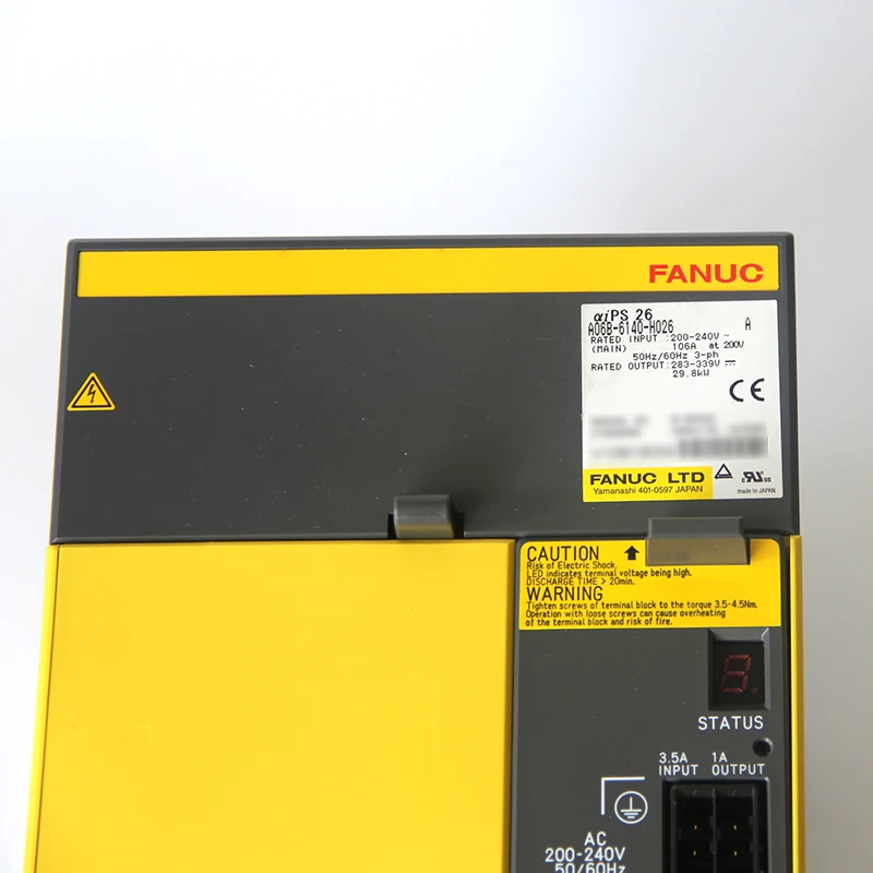 A06B-6140-H026 Alpha iPS FANUC Сервоусилитель блока питания | Инструменты