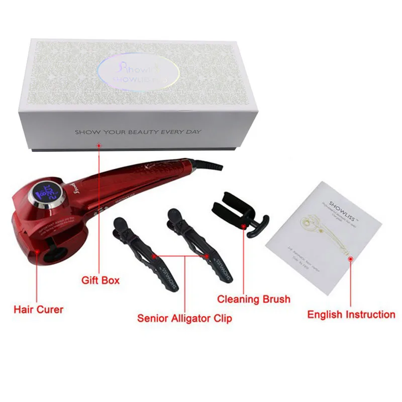 Профессиональные бигуди для волос Инструменты укладки цифровой Керамика волна