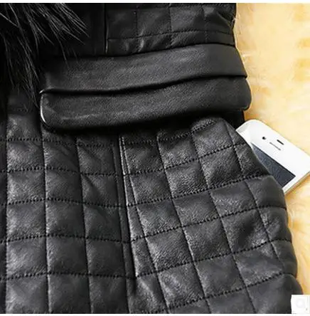 s/9XL Womens Spring Autumn Long Patchwork Pu Leather Vests Man-Made Fur Stitching Waistcoats Black Vest Coats Plus Size K222 | Женская