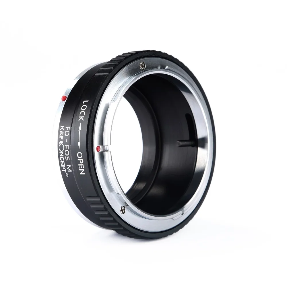 K & F CONCEPT адаптер крепления объектива для Canon FL FD Крепление к EOS M камеры|lens mount adapter|f