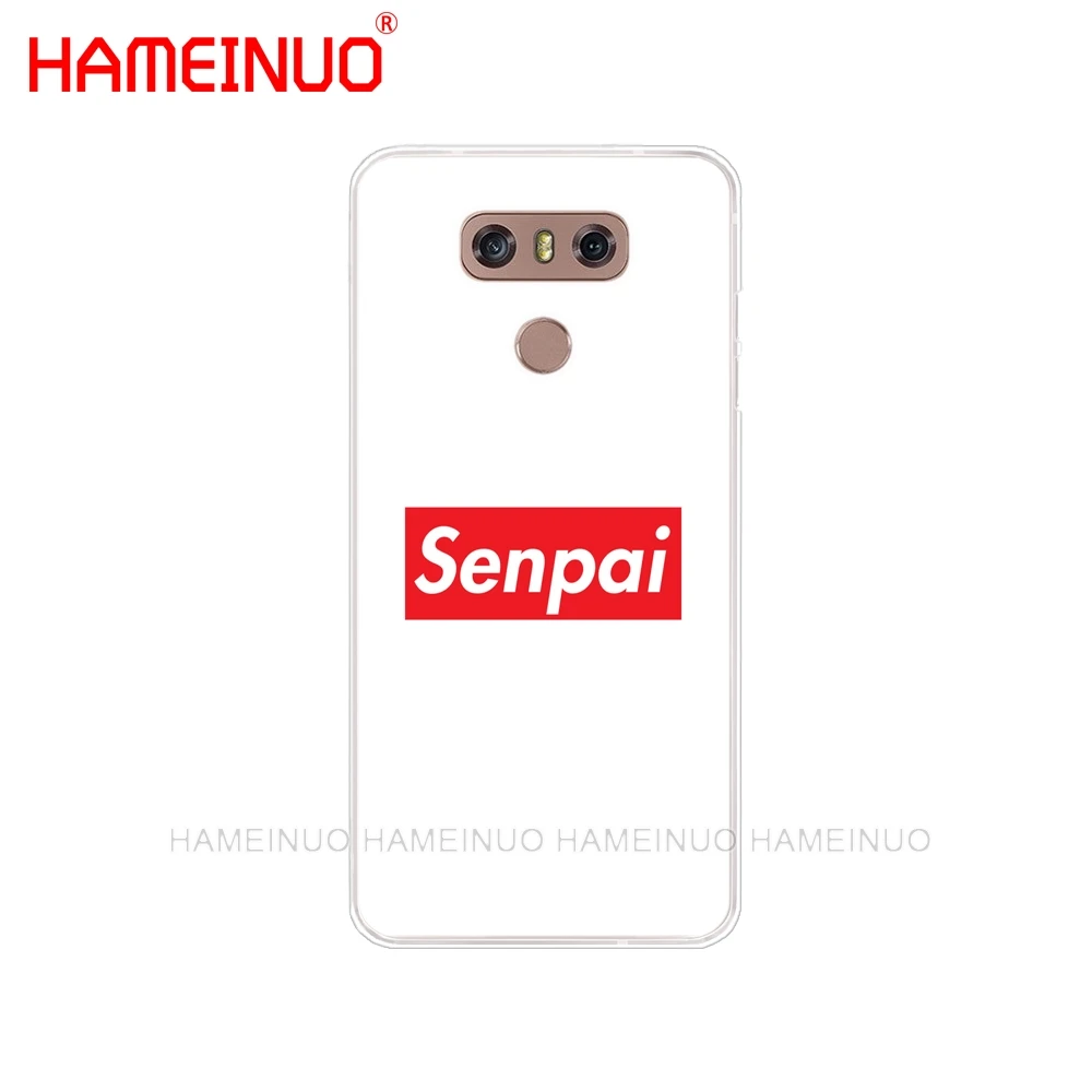 HAMEINUO Sugoi Senpai аниме waifu чехол для телефона LG G7 Q6 G6 MINI G5 K10 K4 K8 2017 2016 X POWER 2 V20 V30