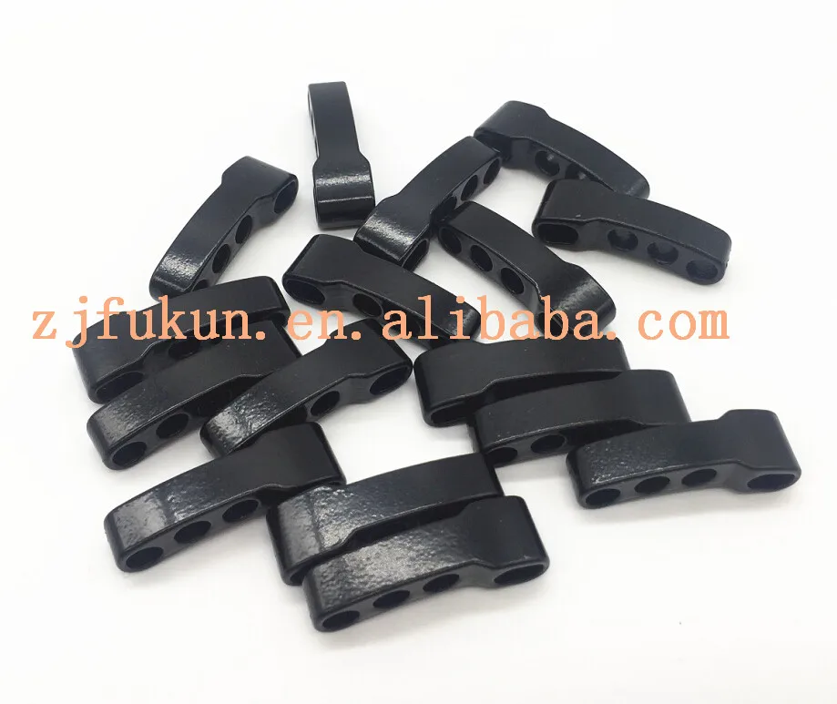 5 шт./лот Регулируемый Паракорд браслет выживания металлическая пряжка стальные