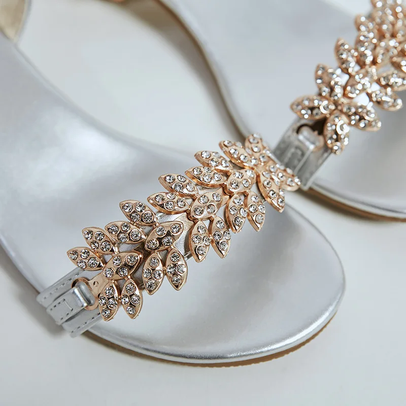 Женская обувь летние женские босоножки пикантные на высоком каблуке со стразами