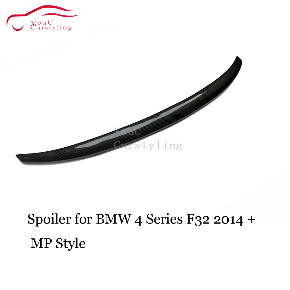 F32 задний спойлер из углеродного волокна крыло для BMW 4 серии 2014 + MP/M4/CS/PSM стиль