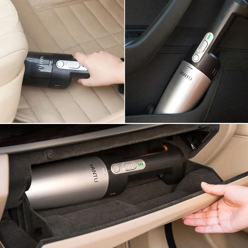 New Car Vacuum Cleaner Cordless Auto Hand-held Dust Collector Cleaning Tool 120W High Power For Home Kitchen Office | Автомобили и