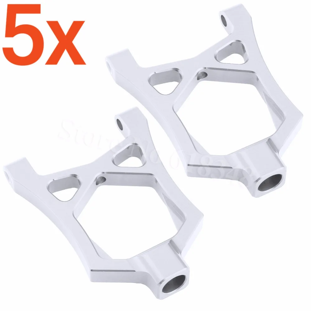 

5x Aluminum Front Upper Suspension Arms For RC HPI Racing 1/5 Baja 5B 5SC 5T 5R SS T1000 KM ROVAN 85400