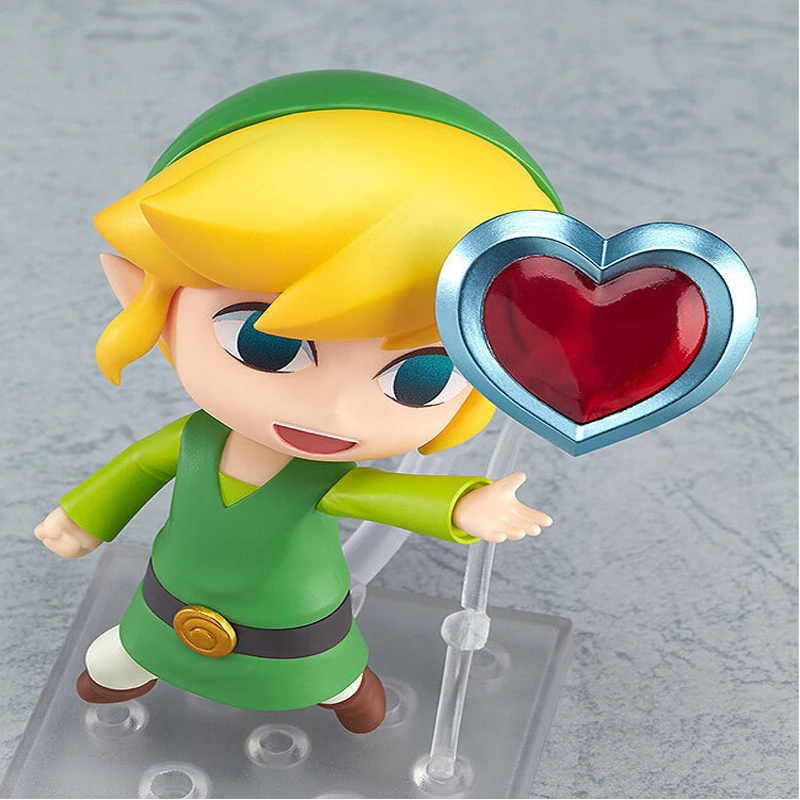 Legend of Zelda figures Link Wind Waker Ver.#413 ПВХ Эктон Рисунок Nendoroid Аниме Модель Коллекция в коробке игрушка 10 см