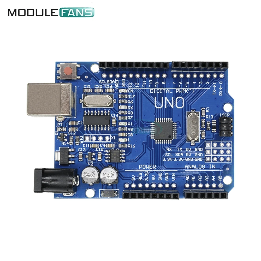 1 набор электронных аксессуаров для творчества стартовый 35 продуктов Arduino Uno R3