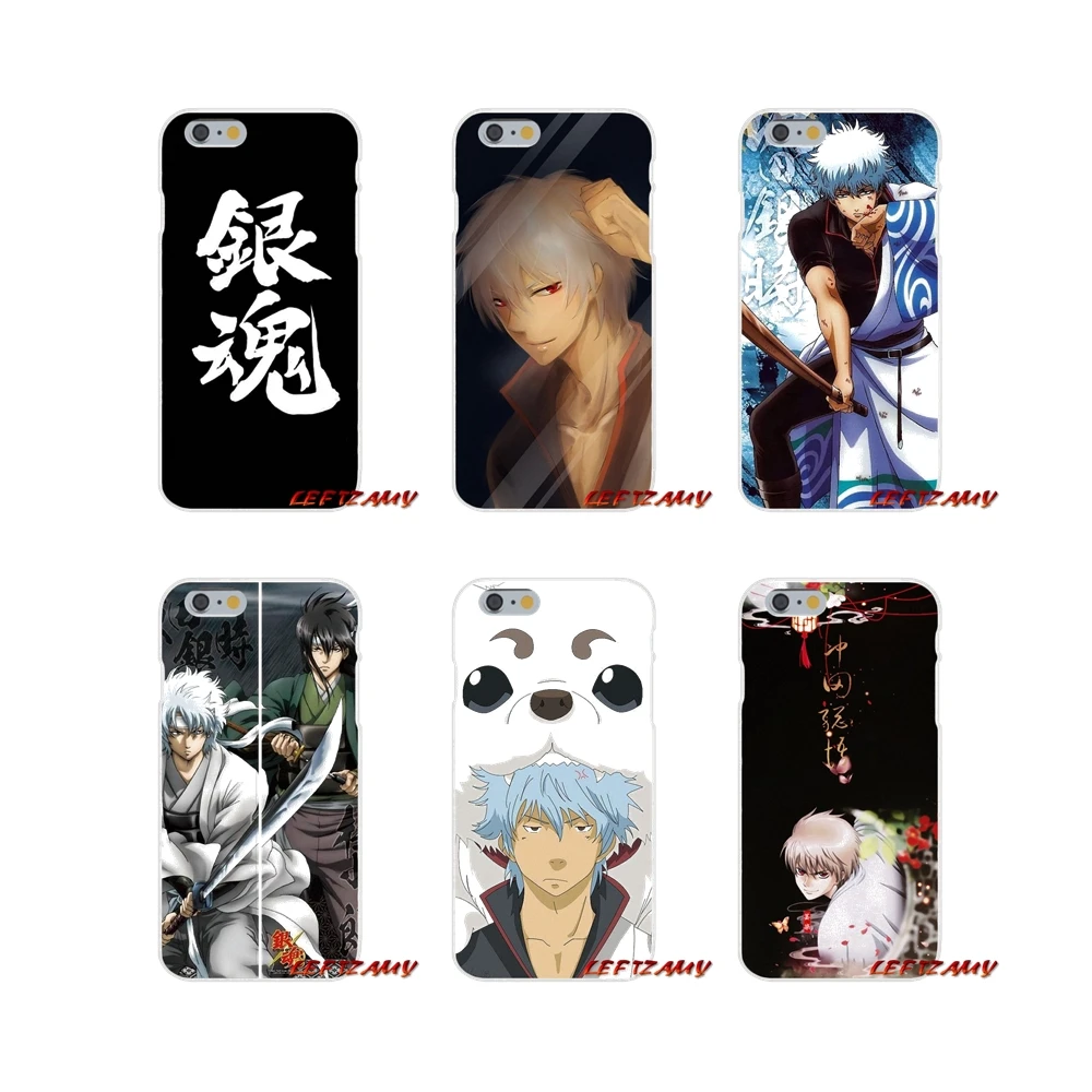 Аксессуары чехлы для телефонов Samsung Galaxy A5 A6S A7 A8 A9S Star J4 J6 J7 J8 Prime Plus 2018 gintama kagura Gintoki