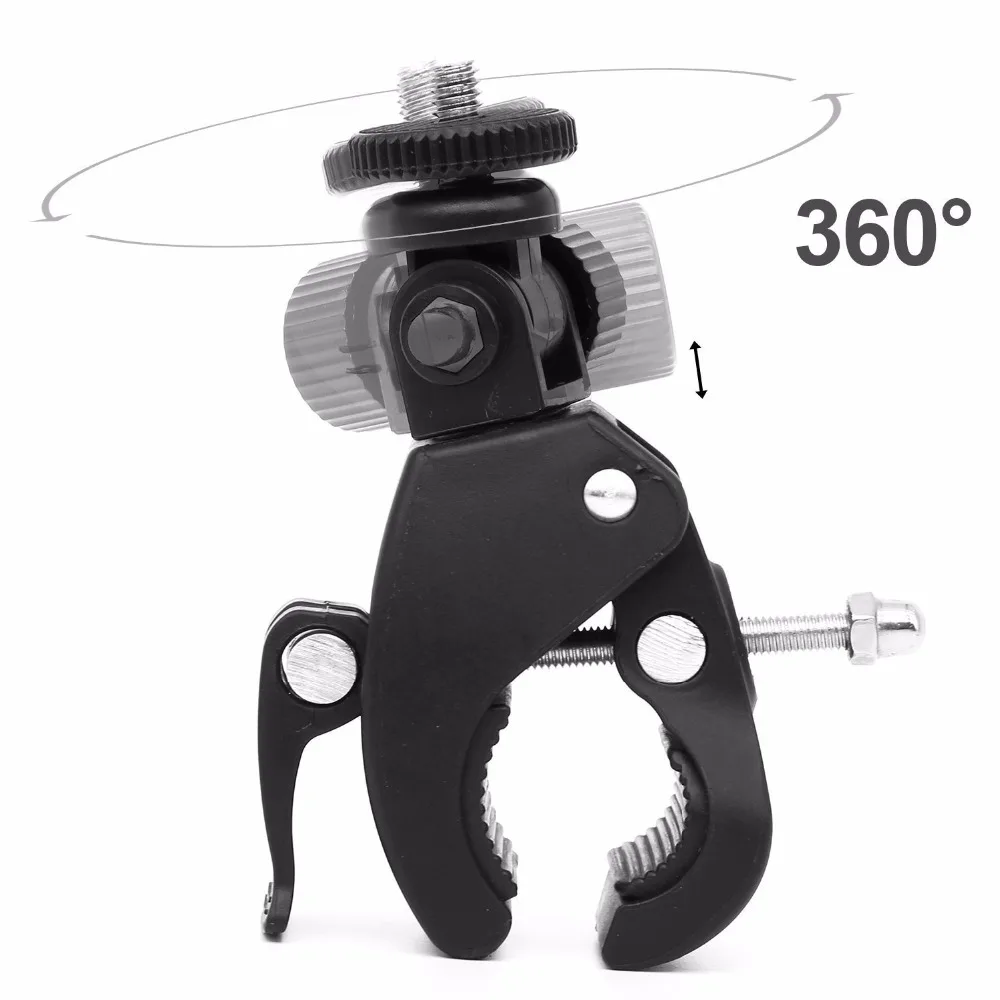 Аксессуары для камеры Go Pro Камера аксессуары для GoPro Hero6/5/4/3/3+ кареточный узел велосипеда маленького муравья спортивные Камера мотоцикл фиксированное Крепление для велосипеда