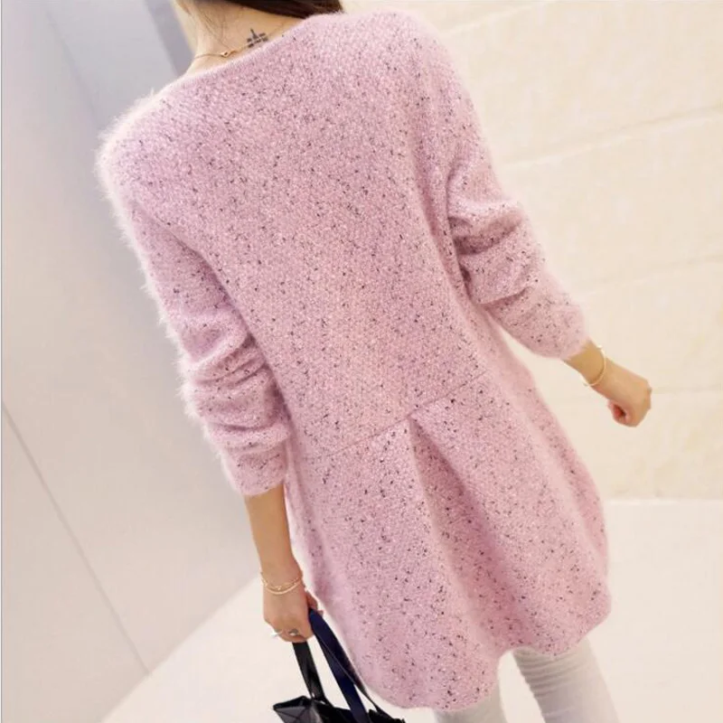 TIGENA Long Cardigan Female 2019 Spring Autumn Sleeve Crochet Women Sweater Knitted Jacket Tops |