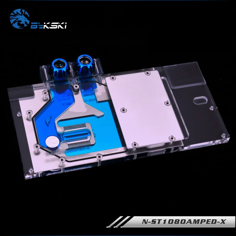 Bykski полное покрытие графическая карта блок использовать для ZOTAC GTX1080/1070TI/1070 AMP Edition 8 ГБ GDDR5(ZT-P10800B-10P) RGB радиаторный блок