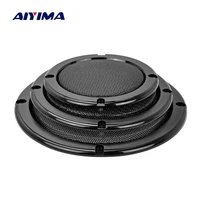 aiyima 2pcs audio speakers altavoz prtatil protective cover 2456 5 inch protective mesh net grilles diy car speaker column