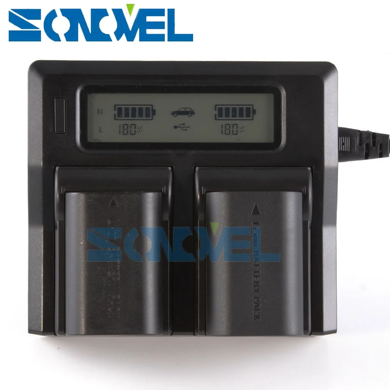 Двухканальное зарядное устройство с ЖК дисплеем для Sony|lcd charger|charger forcharger for sony |