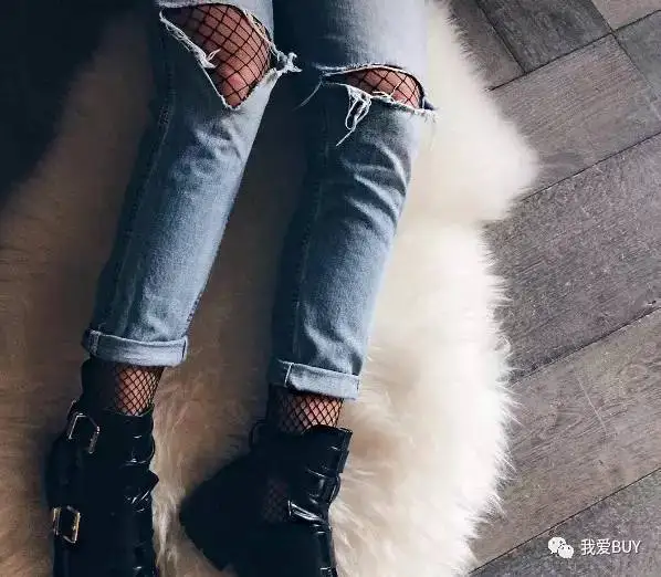 Женские ажурные колготки черные облегающие в сеточку для клубных вечеринок TT016