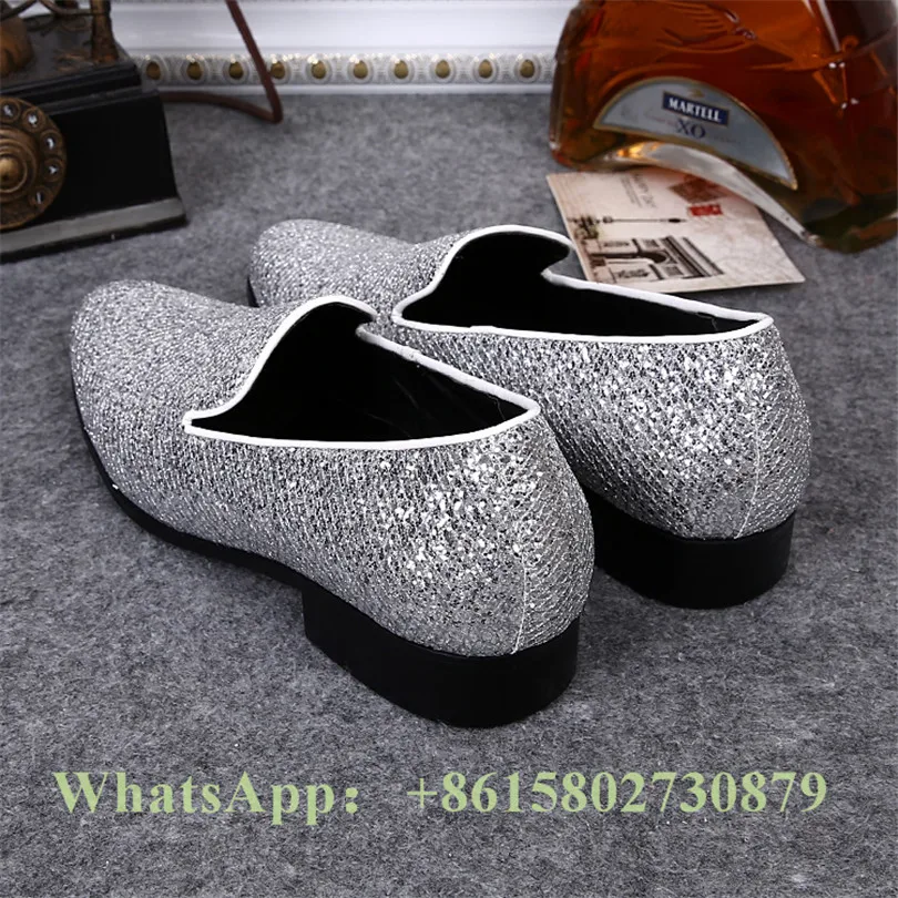 2017Slip-on Твердые Круглого Toe Sapato Chaussure Homme Masculino Zapatillas Суперзвезда Блестки Обувь