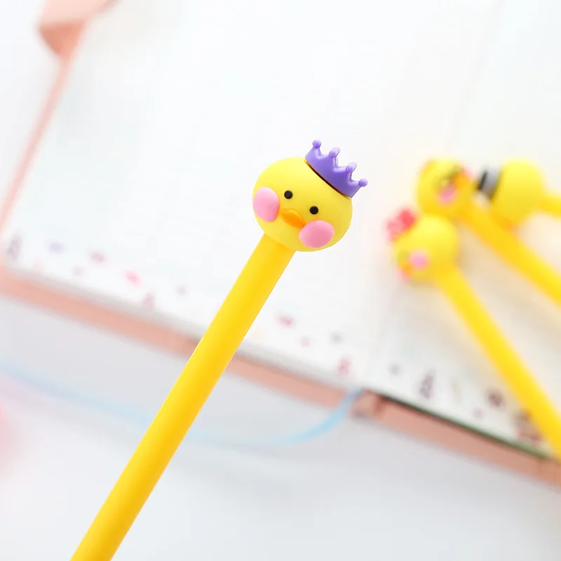 Творческий канцелярские прекрасный чистый красный мультфильм утка нейтральной