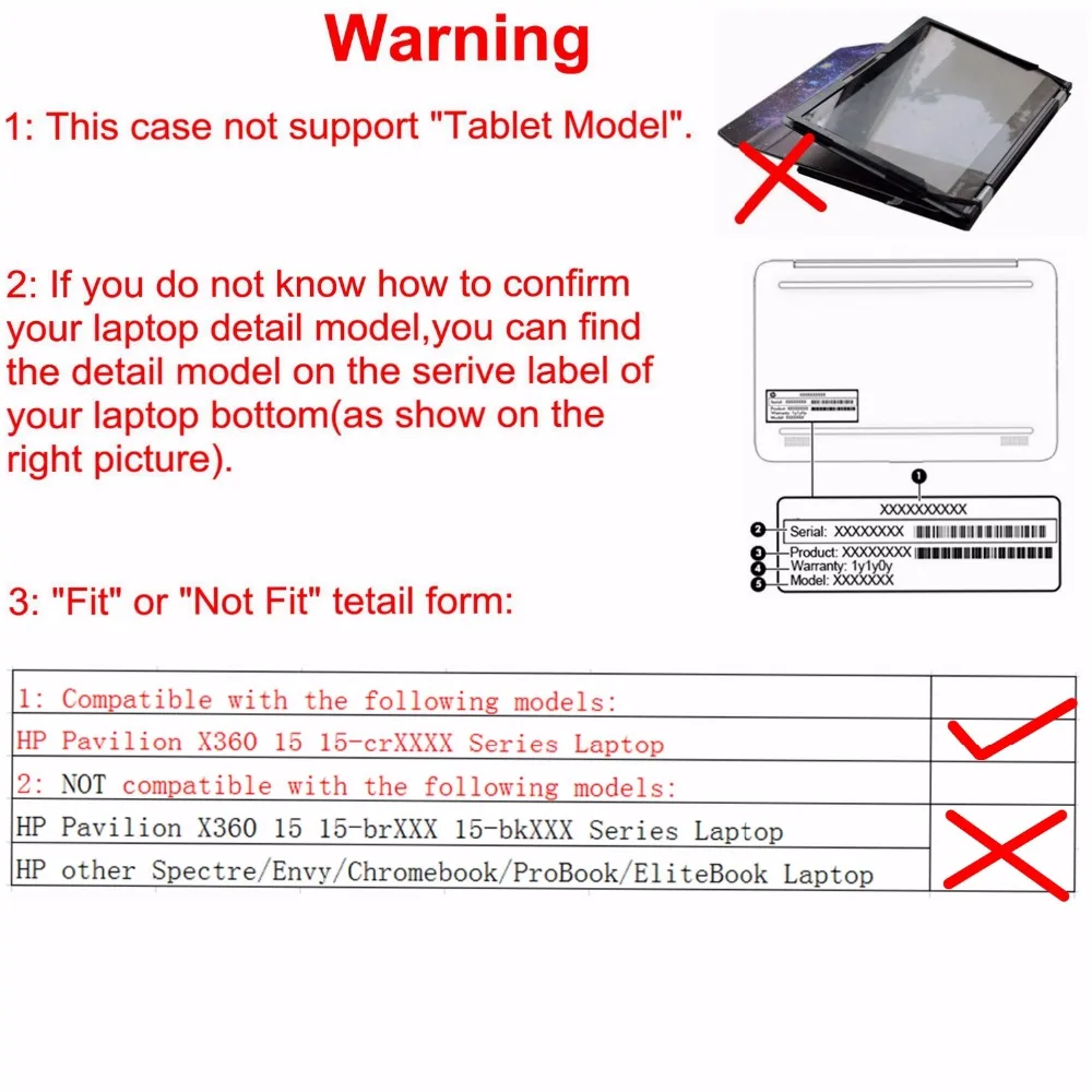 Alapmk защитный чехол для 15 6 &quotHP Pavilion X360 15t crXXXX ноутбука [не подходит других