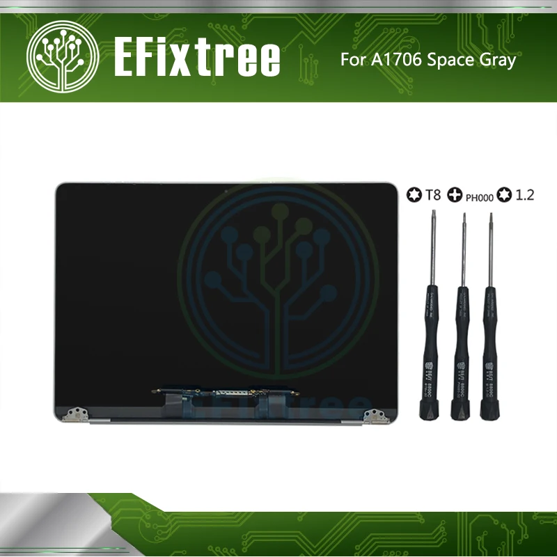 661-07970 EMC 3163 полный Дисплей в сборе Mid для MacBook Pro 1" retina A1706 ЖК-экран серый космос Замена
