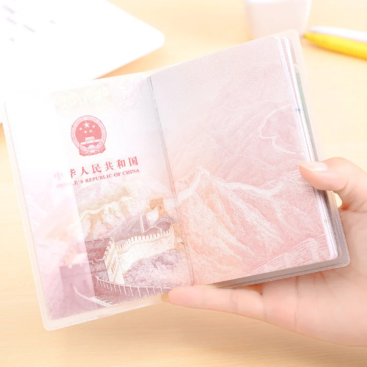 PADEGAO Travel Waterproof Dirt Passport Holder Cover Wallet Transparent ID Card Holders Business Credit Case Pouch | Багаж и сумки