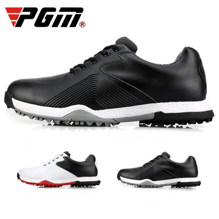 

PGM Men Spikeless Non-slip Golf Shoes Waterproof Breathable Training Golf Sneakers Men Athletic Shoes High Quality D0756