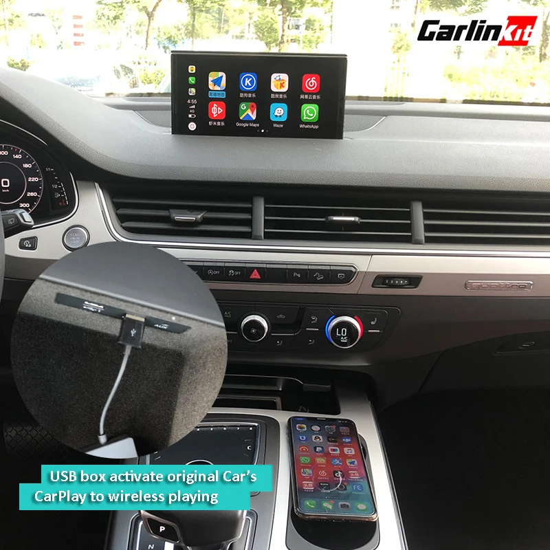 Carlinkit CarPlay беспроводной активатор для Audi Porsche wolkswgen Volvo автомобиль с CarPlay