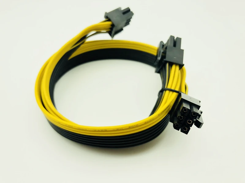 10 шт. модульные PSU кабели питания PCI e Molex 6pin до 2 8 pin 6 + 2pin Express Внутренний сплиттер