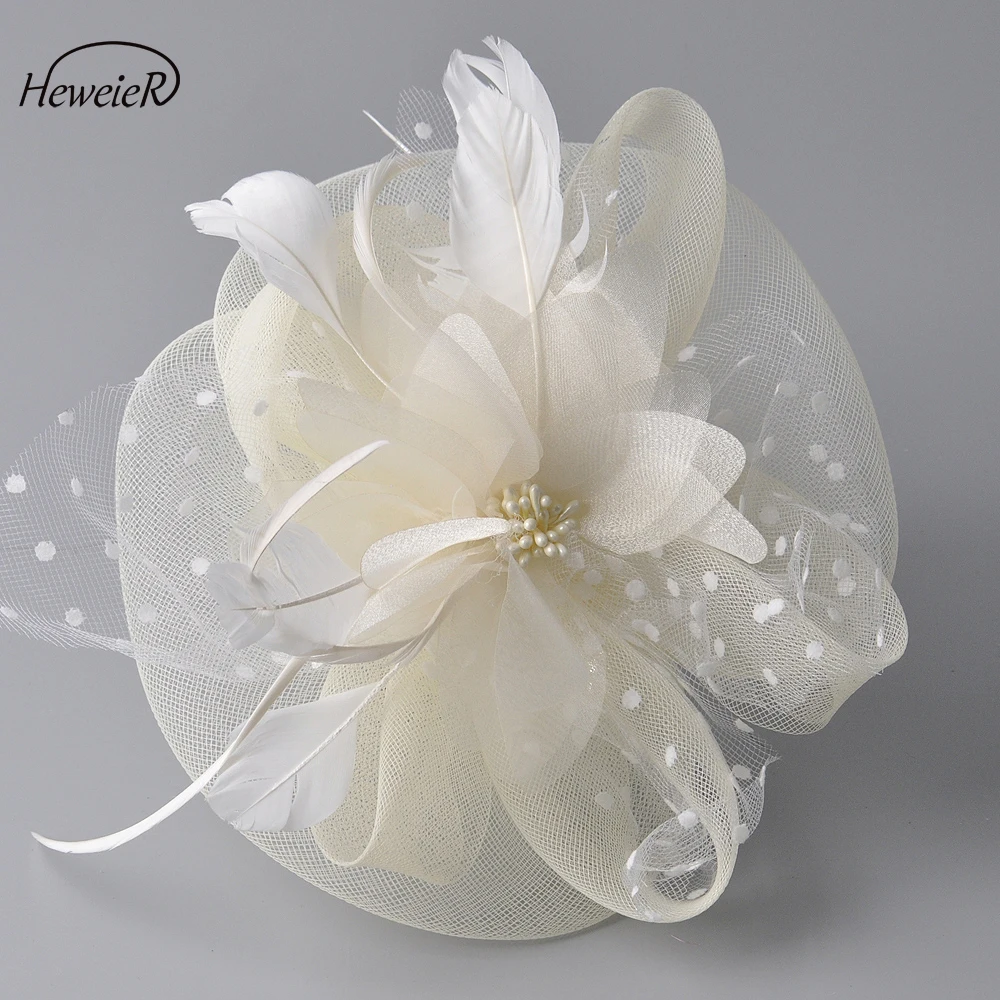 Головной убор ручной работы головной сетчатый цветок Женская Вуалетка для