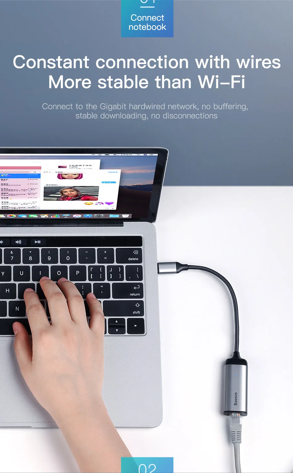 Baseus USB C концентратор type C к HDMI RJ45 Мульти USB 3,0 Thunderbolt 3 адаптер питания type-c концентратор для MacBook Pro Air USB-C сплиттер HAB