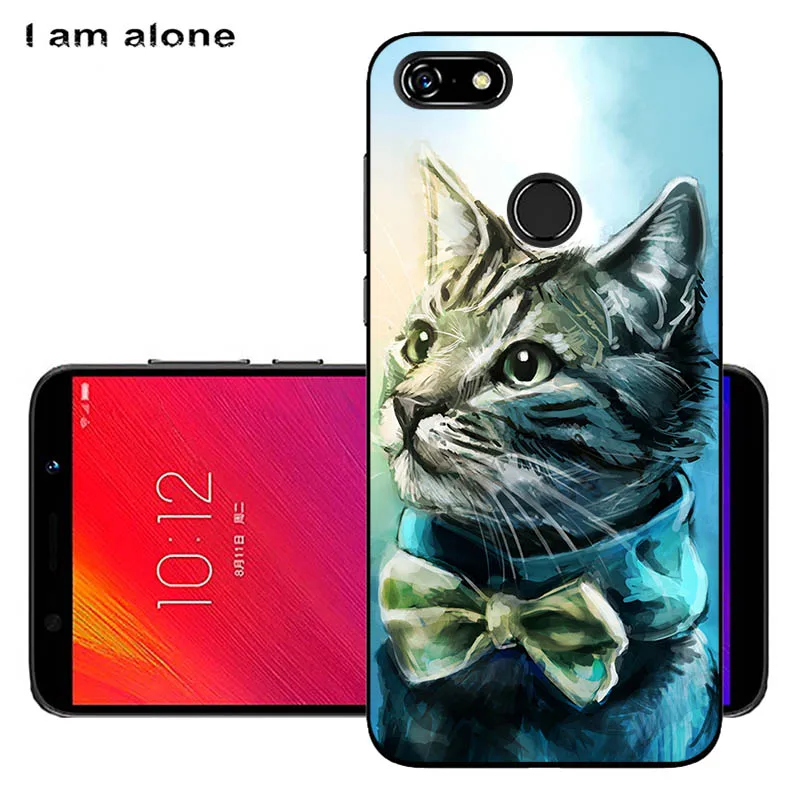 Solf TPU C40 Чехлы для телефонов I am alone для lenovo A5, 5,45 дюймов, ТПУ, модные, милые, цветные, с рисунком, чехлы для мобильных телефонов lenovo A5 - Цвет: Solf TPU C40