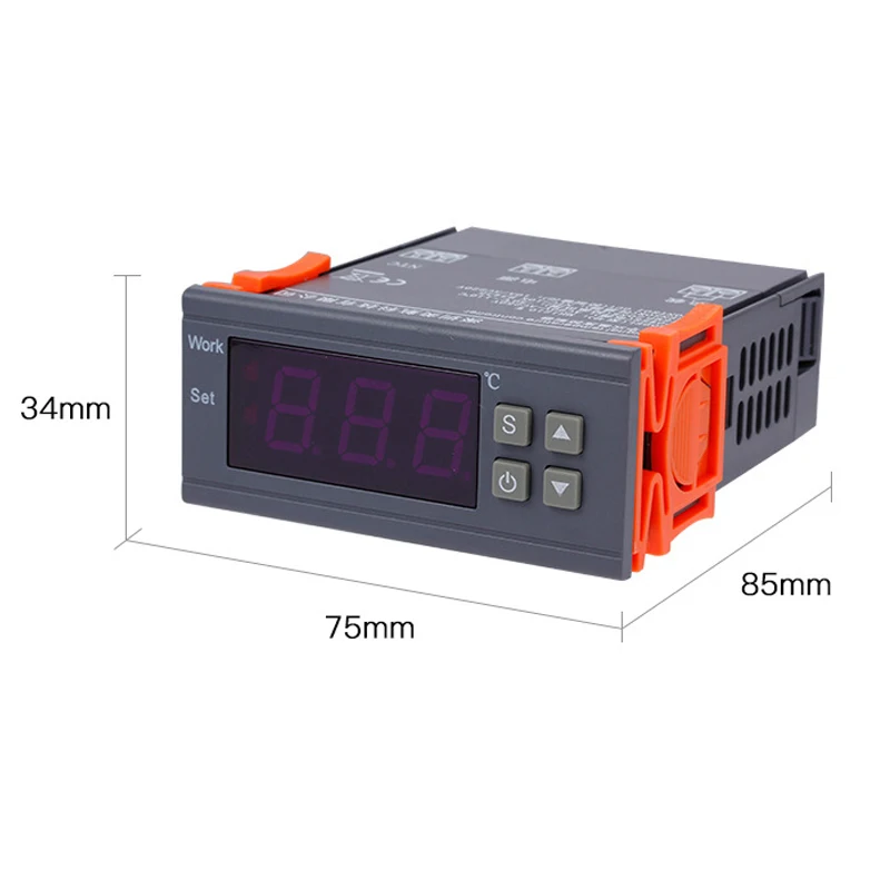 Цифровой регулятор температуры 220В/10А Холодный/термостат термопары 50 ~ 110