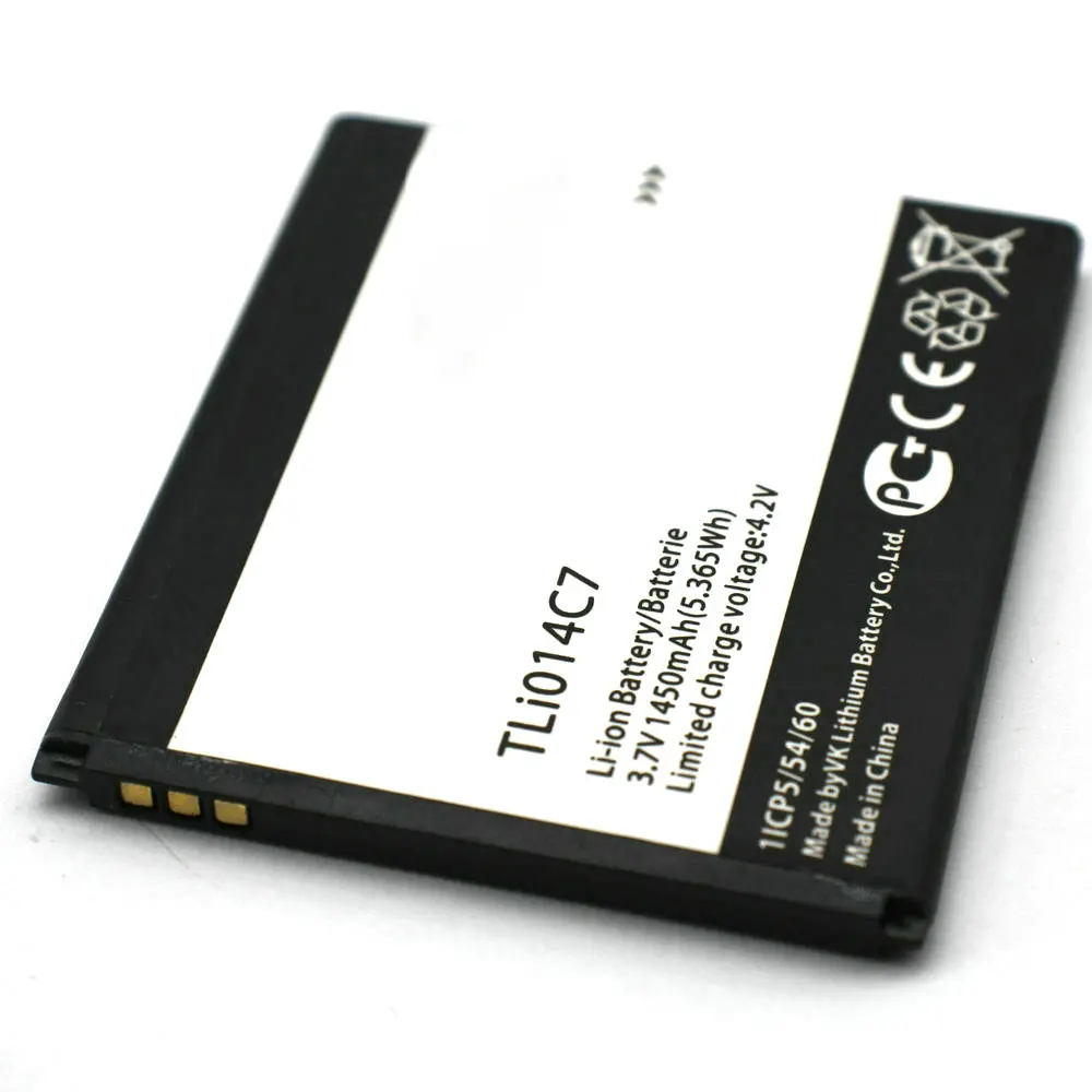 Новый оригинальный аккумулятор TLi014C7 для ALCATEL one touch 1ICP5/54/60 мобильный телефон в