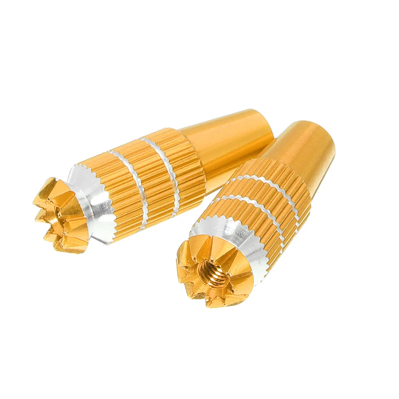 M4 Gold 2 шт M3 M4 Алюминий передатчик рокер черный золотой красный для JR Propo для Futaba передатчик пульт дистанционного управления запасных Запчасти - Цвет: M4 Gold