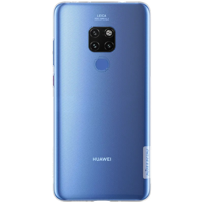 Прозрачный Чехол NILLKIN для huawei mate 20 из ТПУ, прозрачный, мягкий чехол-накладка для huawei mate 20 - Цвет: Прозрачный