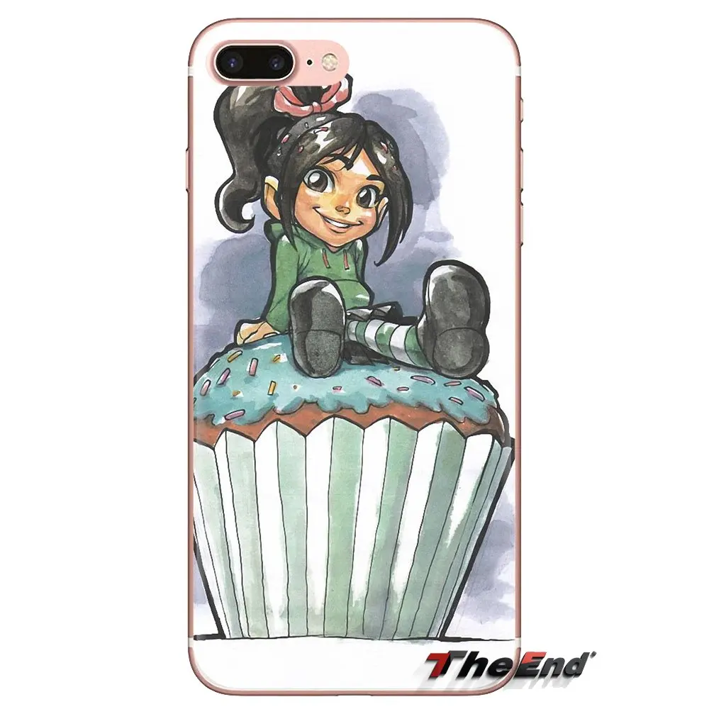 Для LG G3 G4 Mini G5 G6 G7 Q6 Q7 Q8 Q9 V10 V20 V30 X Power 2 3 K10 K4 K8 2017 Vanellope Von Schweetz разрушить его Ральф